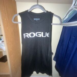 Rogue fitness custom cutoff muscle t shirt size large